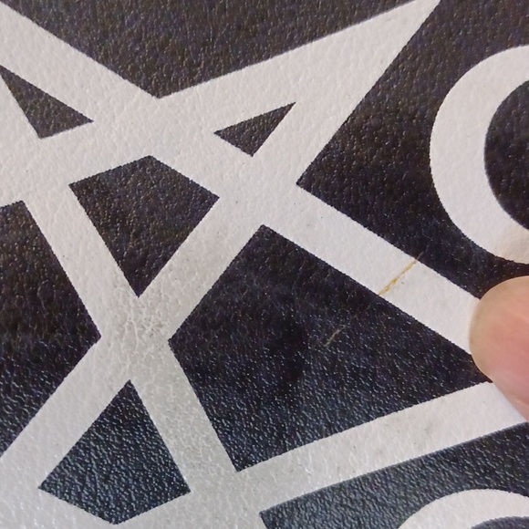 KILLSTAR OCCULT GRAPHIC PENTAGRAM HANDEL HARDWARE KISSLOCK CROSSBODY/SHOULDER - Picture 12 of 16